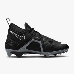 Nike Men's Alpha 3 Menace Black Football Cleats Size 10